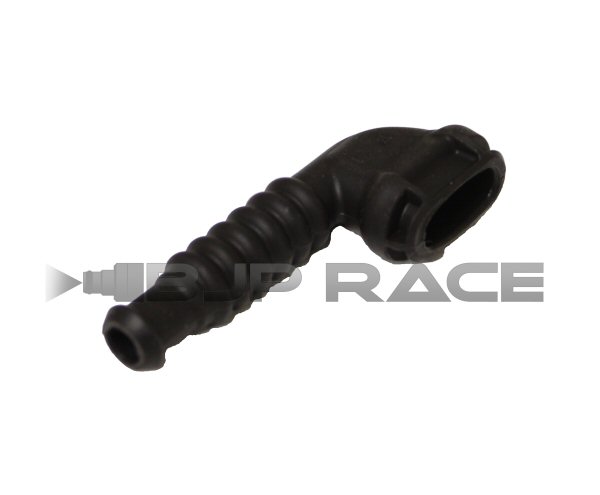 Rubber protection angled 90 ° for 2 pol connectors