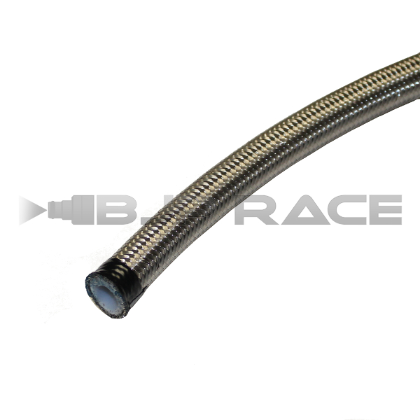 AN4 PTFE hose with stainless steel braid