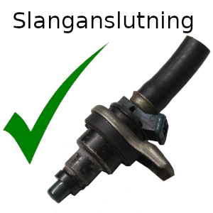 Test eller Service av slangspridare