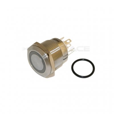 Switch OFF-(ON) with LED illuminated background