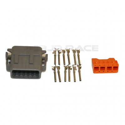 Deutsch DTM 12-pol Hane med stämplade stift