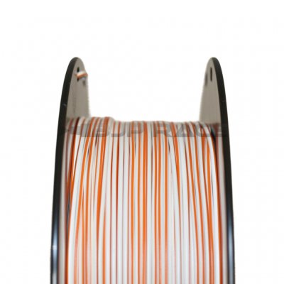 White/Orange 0.5mm2 Wire