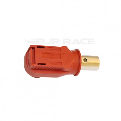 Röd Radlok 150A snabbkoppling 8mm 35mm2 