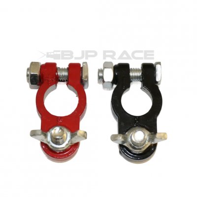 Battery terminals in aluminium