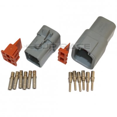 6 Polig Amphenol ATP6P Kitt