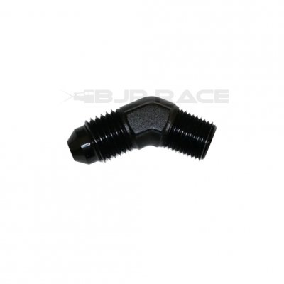 AN4 45° to 1/8 NPT Male
