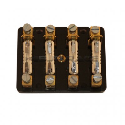 Säkringshållare 4 vägs Retro