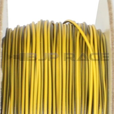 Gul/Svart 1.0 mm2 kabel