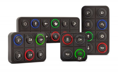 4-Key CAN-bus Keypad + 2 rotary encoders