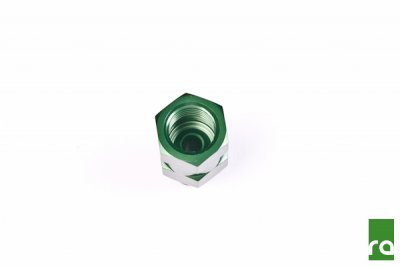 M14x1.5 invändigt till 6AN Hane