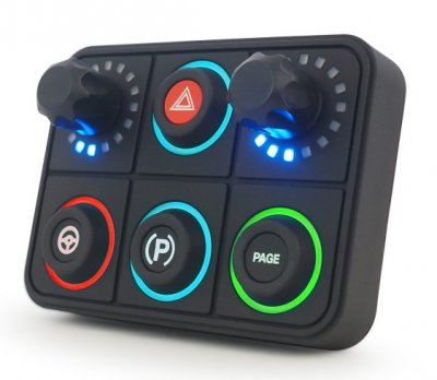 4-Key CAN-bus Keypad + 2 rotary encoders