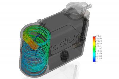 Radium Universal Expansions tank 0.75 Liter