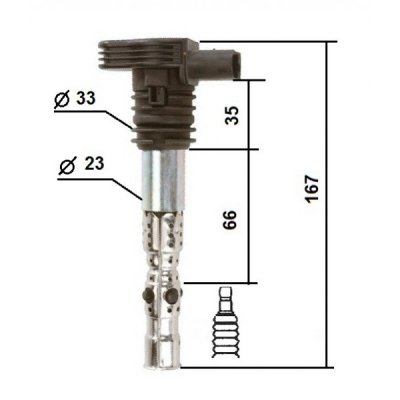 Tändspole VAG Bosch